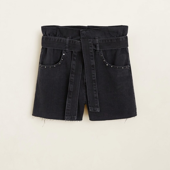 Mango Bowed denim short - Picture 12 of 16